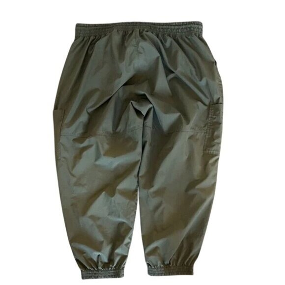 Old Navy StretchTech Green Cargo High Waist Joggers - Picture 7 of 9